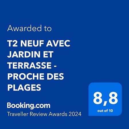 T2 Neuf Avec Jardin Et Terrasse - Proche Des Plages Saint-Cyr-sur-Mer Zewnętrze zdjęcie