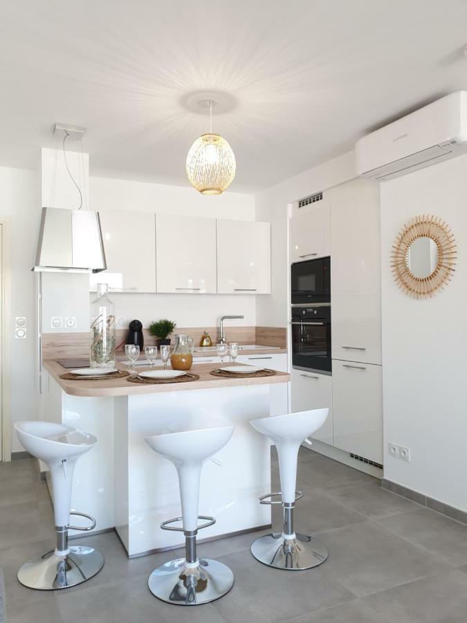 T2 Neuf Avec Jardin Et Terrasse - Proche Des Plages Saint-Cyr-sur-Mer Zewnętrze zdjęcie