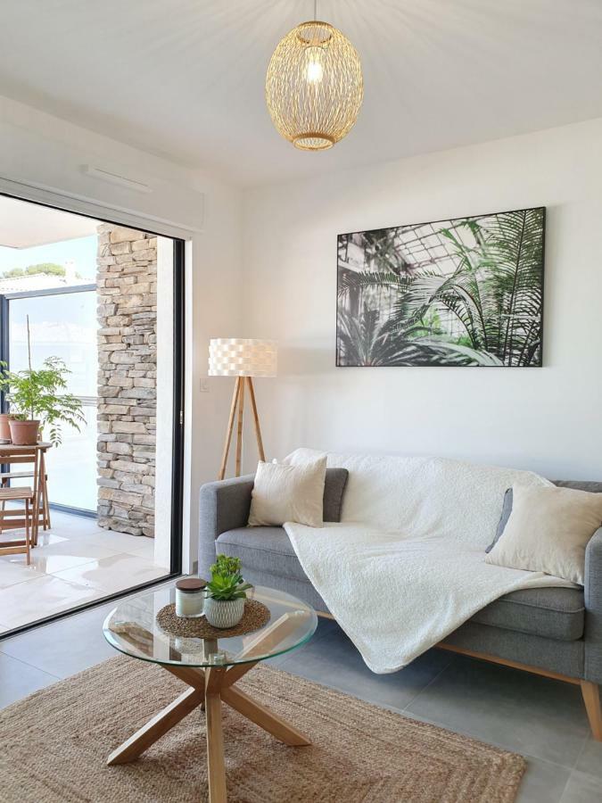 T2 Neuf Avec Jardin Et Terrasse - Proche Des Plages Saint-Cyr-sur-Mer Zewnętrze zdjęcie